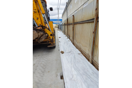 Геоткань для формирования откосов