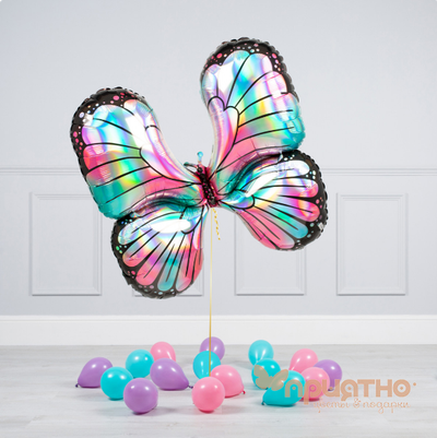 СЕТ ИЗ ВОЗДУШНЫХ ШАРИКОВ "БАБОЧКА"