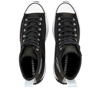 Зимние кеды Converse Run Star Hike черные на платформе