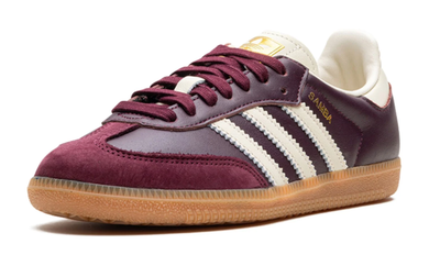Кроссовки Adidas Samba OG Maroon Gold Metallic