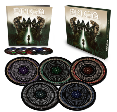 EPICA - Omega alive Deluxe Vinyl - Boxset