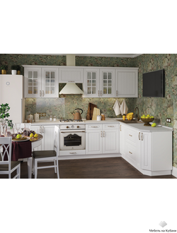Лондон дуб белый модульная кухня