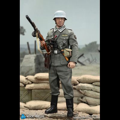 ПРЕДЗАКАЗ - Немецкий обер-фельдфебель - Коллекционная фигурка 1/6 WWII German Wehrmacht Oberfeldwebel – Steiner (D80188) - DID ?ЦЕНА: 25500 РУБ.?
