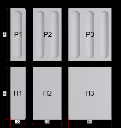 Гипсовая 3D панель "Тектоника"