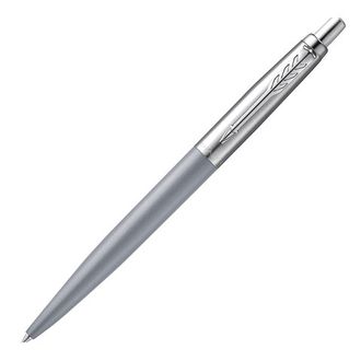Ручка шариковая PARKER "Jotter XL", утолщенный корпус, серый матовый лак, синяя, 2068360