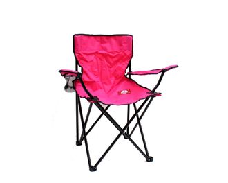 Кресло складное розовое в чехле