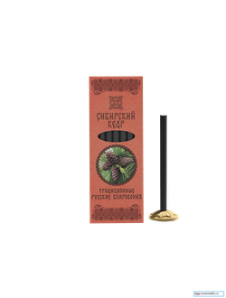 Свечи Фимиам кадильные большие «Сибирский кедр»