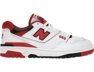 NEW BALANCE 550 white red