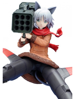 Фигурка 1/8 Саня В. Литвяк (Sanya V. Litvyak Rocket Booster ver.)