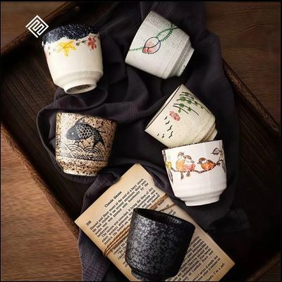 Керамический стакан с акриловым рисунком