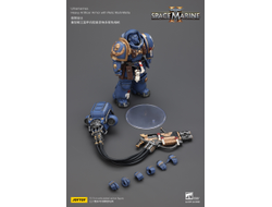 Ультрамарин в тяжелой броне (Warhammer 40K) - КОЛЛЕКЦИОННАЯ ФИГУРКА 1/18 Ultramarines: Heavy Artificer Armor with Relic Multi-Melt (JT02830) - JOYTOY