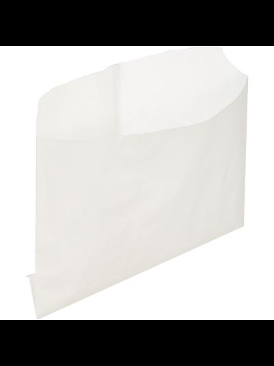 Бумажный карман/пакетик для картофеля фри (белый, 100 шт), 115*100мм