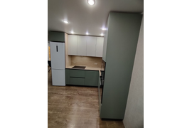 Кухня зеленая