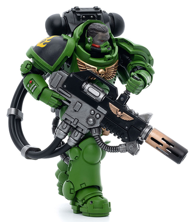 Эрадикатор Саламандр (Warhammer 40k) - КОЛЛЕКЦИОННАЯ ФИГУРКА 1/18 Salamanders Eradicators Brother T'Kren (JT5260) - JOYTOY