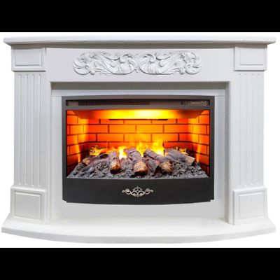 Электрокамин Венеция WT с очагом 3D FireStar 25.5