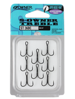 Крючок OWNER тройной ST-36BC №16 8шт