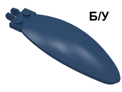 ! Б/У - Windscreen 9 x 3 x 1 2/3 Bubble Canopy, Dark Blue (47844 / 4500756) - Б/У
