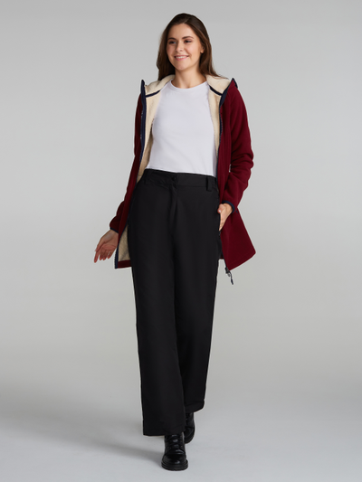 Брюки утепленные женские, 1295, из плащевой ткани,с флисовой подкладкой