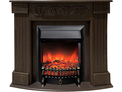 Электрокамин Венеция AO с очагом Fobos