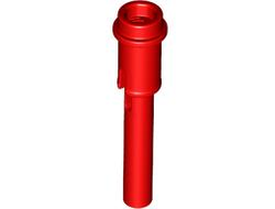 Technic, Pin 1/2 with 2L Bar Extension Flick Missile, Red (61184 / 4526119 / 6350694)