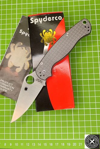 Складной нож НОЖ SPYDERCO PARA MILITARY 2 C81 MONKEY EDGE TITANIUM