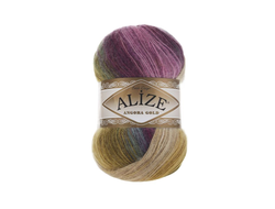 Пряжа Angora gold batik Alize (Ализе Ангора голд батик)  цвет   1984