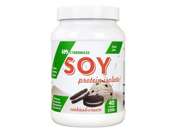 (Cybermass) Soy protein - (1200 гр) - (печенье крем)