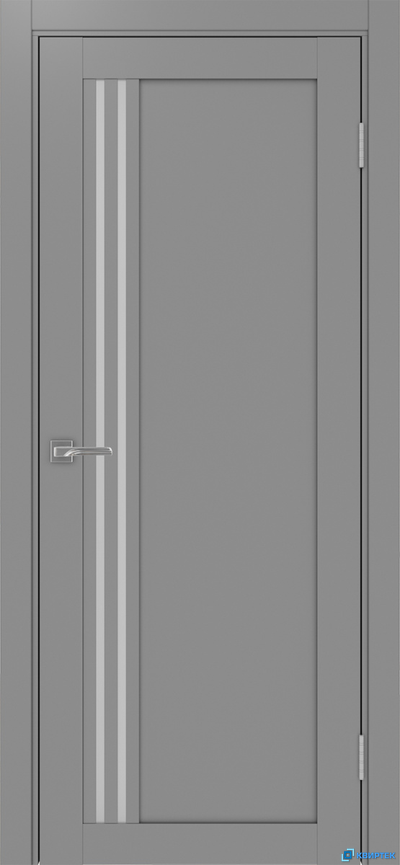 Дверь Оптима Порте царговая экошпон Турин 555.21 Серый купить в Челябинске | КВИРТЕК