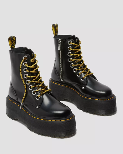 Ботинки Dr Martens Jadon Max Boot Platforms Black Buttero
