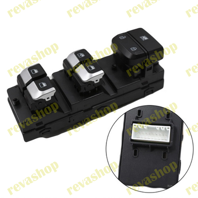 Стеклоподъемник Kia Rio 4, Кнопки переднего стеклоподъемника Kia Rio 4, Кнопки заднего стеклоподъемн