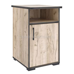 ОМ080 Тумба офисная с дверью Гермес Лофт. Размер: 450*750*600