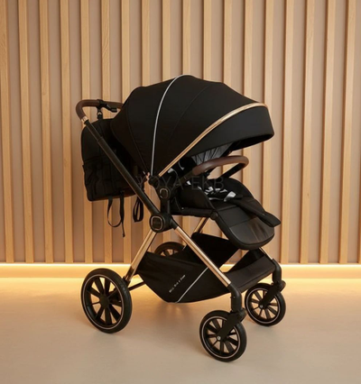 Детская коляска 3 в 1 Luxmom 733 Skyte Черный