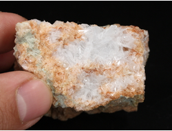 Целестин, кристаллы на породе, Россия, Северный Кавказ, КЧР (55*44*29 мм, 137 г) №37516