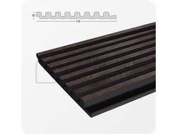 стеновая панель Grace 3D RAIL EAST Галс дуб рустикальный