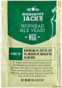 Пивные дрожжи Mangrove Jack's "Hophead Ale Yeast M66", 10,5 г