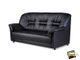 P3 ПРЕМЬЕР Диван трехместный (Ecotex 3001) черный