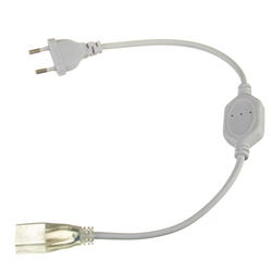(СШГН0100) Сетевой шнур 220 V для гибкого неона (универсальный)