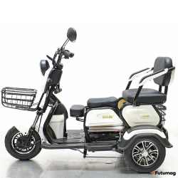 Трицикл GreenCamel Фродо X7 (60V 500W R8) дифференциал синий