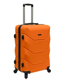 Пластиковый чемодан Freedom оранжевый размер M