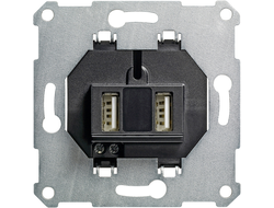 Gira 235900, Зарядное устройство 2хUSB, для смартфонов и планшетов