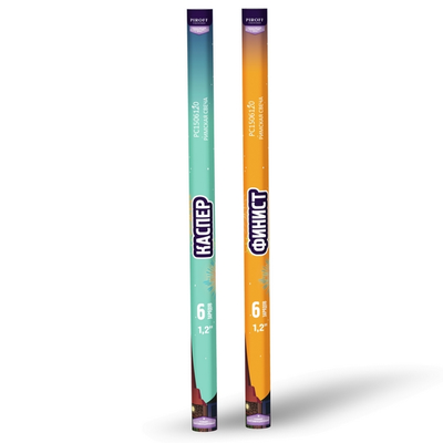 Римская свеча КАСПЕР / ФИНИСТ (1,2" / 6 залпов)