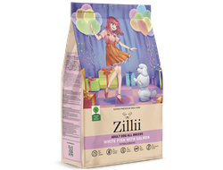 Корм для собак всех пород БЕЛАЯ РЫБА С ЛОСОСЕМ 800 гр