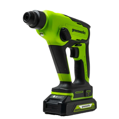 Аккумуляторный перфоратор SDS-Plus Greenworks GD24SDS1