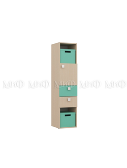 Юниор-1 Стеллаж (360*1550*370) Миф