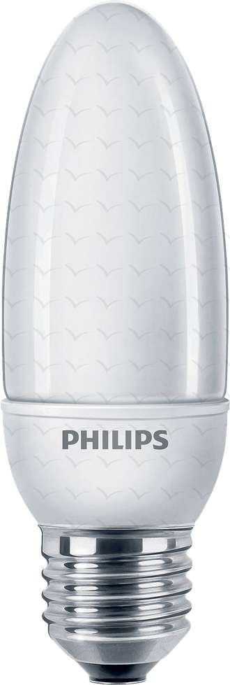 Энергосберегающая лампа Philips Softone Esaver Candle 8w 827 E27