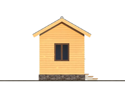 Б-02 - 2 ГАБАРИТНЫЕ РАЗМЕРЫ: (4Х3М) 1 ЭТАЖ, ОБЩАЯ ПЛОЩАДЬ: 12М²