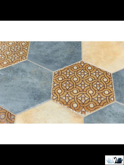 Керамогранит Kerama Marazzi Гроссето 20x23 см синий матовый