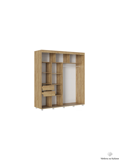 Форест 2.0 м шкаф-купе  Дуб крафт золотой