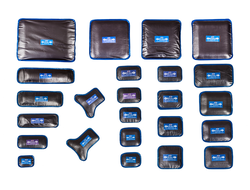 Пластырь резинокордный радиальный для холодной вулканизации ПР-10хв 55х75 (упак. 10шт) 1 слой