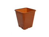 Горшок для рассады 0,25л терракот квадрат, плотный